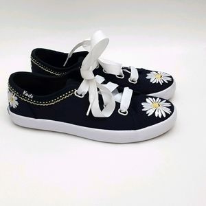 Keds Kickstart navy sneaker youth girl size 2